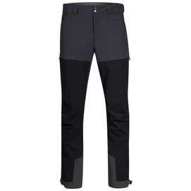 Trousers Bergans Men Bekkely Hybrid Black Solid Charcoal