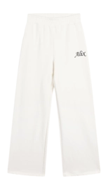Broek Alix The Label Women Wide Leg Sweat Pants Ecru