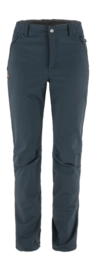 Broek Fjällräven Women Abisko Winter Stretch Dark Navy