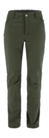 Broek Fjällräven Women Abisko Winter Stretch Deep Forest