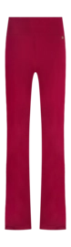 Broek House of Gravity Women Active Stripe Trouser Deep Rub Red X White
