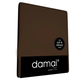 Drap-housse Split Surmatelas Damai Chocolat 8 cm (Coton)