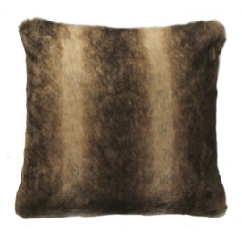Sierkussen Essenza Brown Wolf Fake Fur