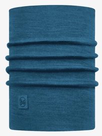 Nekwarmer Buff Heavyweight Merino Wool Solid Dusty Blue