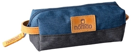 Trousse Nomad Pencil Pouch Waxed Canvas Dark Blue