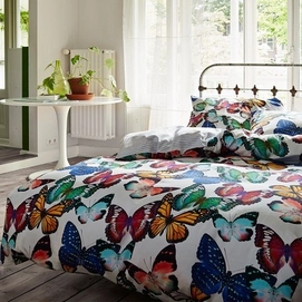 Bettwäsche Vanezza Butterfly Mako-Satin
