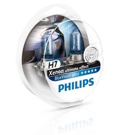 Autolampenset Philips H7 W5W BlueVision Ultra kit
