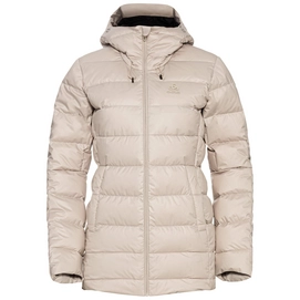 Jas Odlo Women Jacket Insulated Severin N-Thermic Hooded Silver Cloud