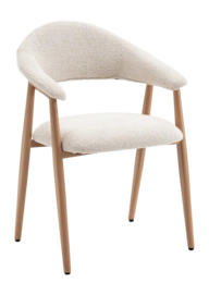 by fonQ Arcos Eetkamerstoel - Cream