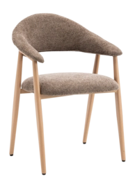 by fonQ Arcos Eetkamerstoel - Taupe