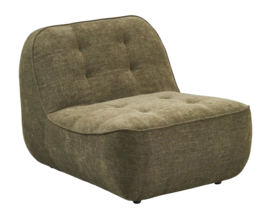 by fonQ Poco Fauteuil - Chenille - Groen