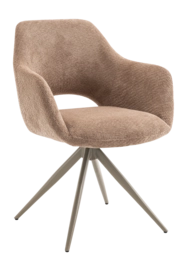 by fonQ Rotis Eetkamerstoel - Taupe