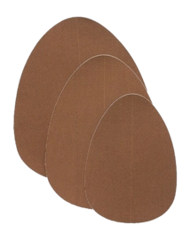 Breast Lift Pads + Satin Nipple Covers Bye Bra Women Brown