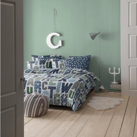 Dekbedovertrek Cinderella Campus Grey Flanel