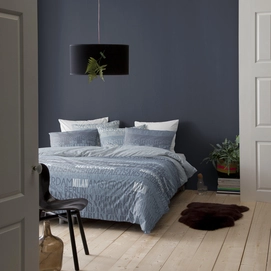 Bettwäsche Damai Cinderella City Blau Perkal