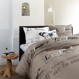Bettwäsche Beddinghouse C'est la vie Camel Renforcé