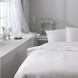 Lakenset Cinderella Harmony White Katoen