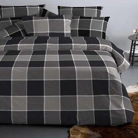 Dekbedovertrek Cinderella McCloud Anthracite Flanel