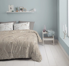 Bettwäsche Cinderella Patula Taupe Perkal