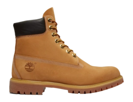 Timberland Mens 6 inch" Premium Boot Wheat Nubuck-Shoe size 39