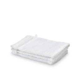 Washandjes Aquanova Calypso Wit (set van 6)