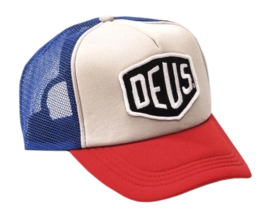 Cap Deus Unisex Baylands Trucker Blue Red