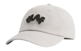 Casquette Olaf Hussein Homme Signature Logo Ciment