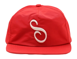 Cap Sabbatical Vintage Unisex Capital Letter Ruffino Red