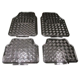 Mattenset Carpoint Uni Alu-Carbon (4-delig)