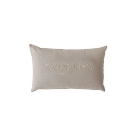 Sierkussen Aquanova Carpe Diem  Beige (30 x 50 cm)