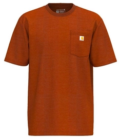 T-Shirt Carhartt Men K87 Pocket S/S Jasper Heather