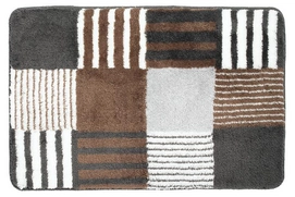 Badematte Sealskin Carre Braun
