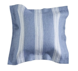 Kussensloop Libeco Catalina Blue Stripe (Linnen)