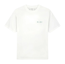 T-Shirt Olaf Face Herren Optical White