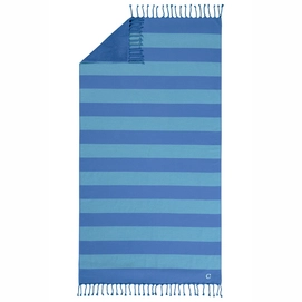 Bath Towel Cawö Code Block Stripes Sapphire