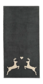 Serviette de Douche Cawö Alpenchic Edition Deer Granite