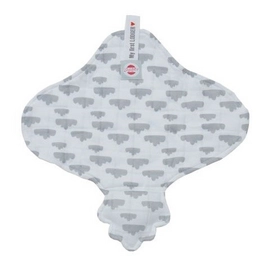 Knuffel- en Speendoek Native Grey Katoen