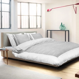 Bettwäsche Marc O'Polo Celeste Grau Baumwoll-Satin