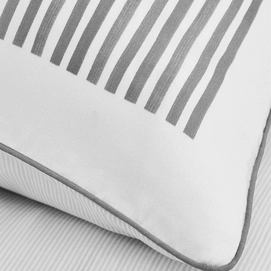Zierkissen Marc O'Polo Celeste Grau Baumwoll-Satin (40 x 80 cm)