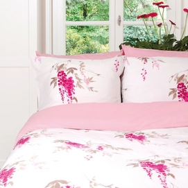 Dekbedovertrek Satin D'or Celina Rose Rood