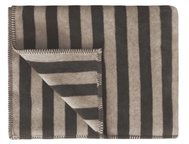 Plaid Marc O'Polo Classic Fleece Stripe Oatmeal Basalt