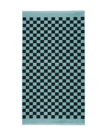 Guest Towel Marc O'Polo Checker Aquamarine (30 x 50 cm)