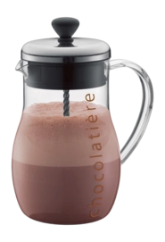 Chocolatiere Bodum Chocolatiere Met RVS Deksel Zilver 1 L