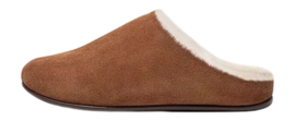 Sabot FitFlop Chrissie Shearling Tumbled Tan