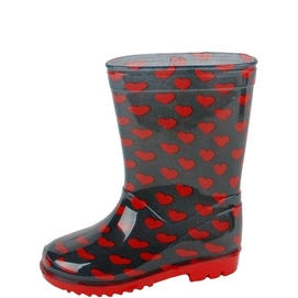 Gummistiefel Gevavi Love Rot Kinder