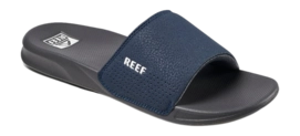 Tongs Reef Men One Slide Navy White