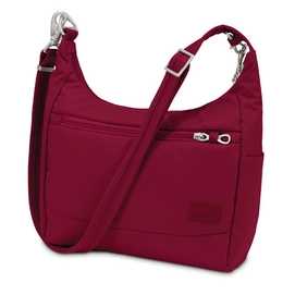 Shoulder Bag Pacsafe Citysafe CS100 Cranberry