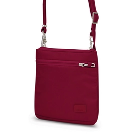 Schoudertas Pacsafe Citysafe CS50 Cranberry