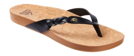 Slipper Reef Women Cushion Court Twist Black