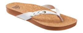 Slipper Reef Women Cushion Court Twist White